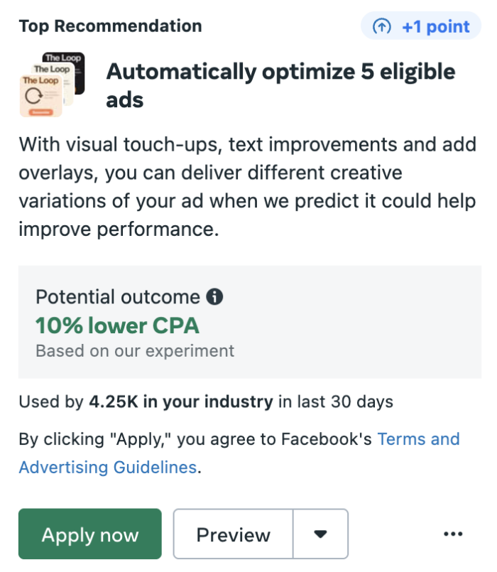 Chance score